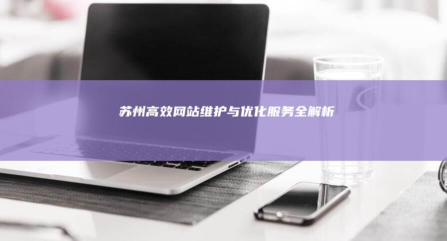 苏州高效网站维护与优化服务全解析